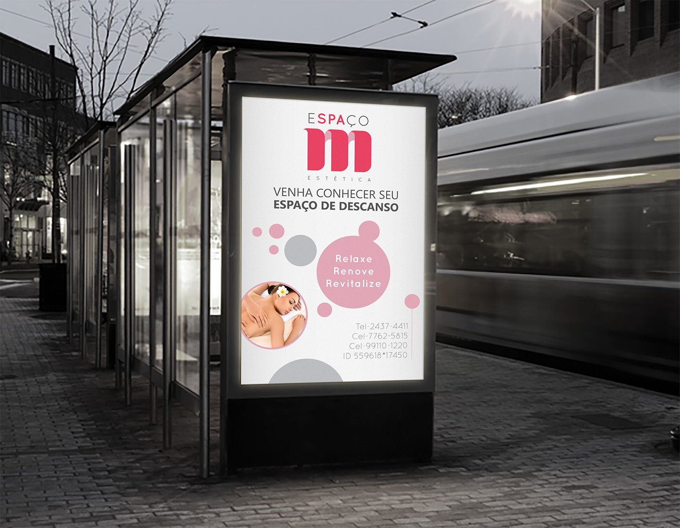 Foto-Outdoor-ponto-de-onibus-Marca-Espaco-M-Estetica-Identidade-Visual-Autor-Felipe-Villas